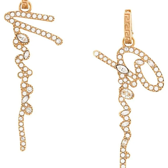 Versace Gold Earrings!! - Picture 5 of 7